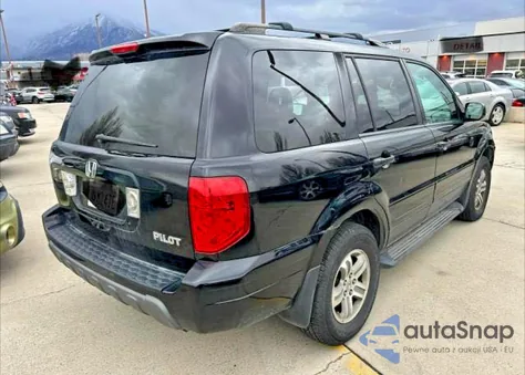 2005 Honda Pilot Exl из США, поврежденный, VIN 2HKYF18655H536775